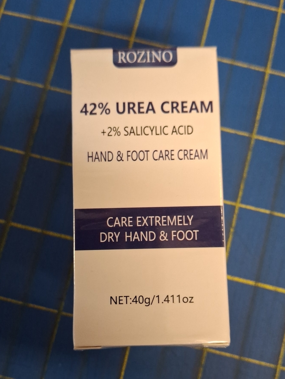 Rozino 42% Urea Hand & Foot Cream 40g New Sealed Box